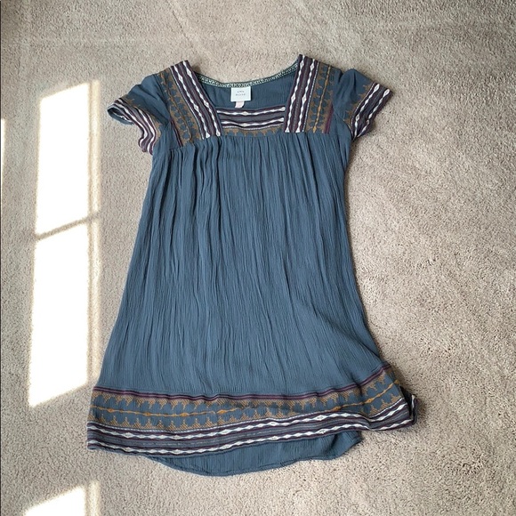 Knox Rose Dresses & Skirts - Knox Rose steel blue boho dress